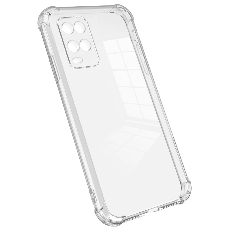 Shockproof Transparent Silicone Phone Case - Durable Protective Back Cover, Clear Coque Shell s