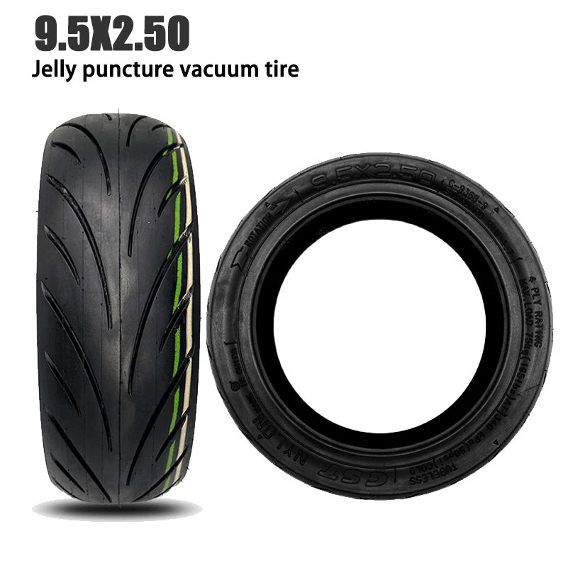

9.5×2.5 self-healing road vacuum tires 9.5 "electric scooter Jelly with rubber anti-puncture wheels