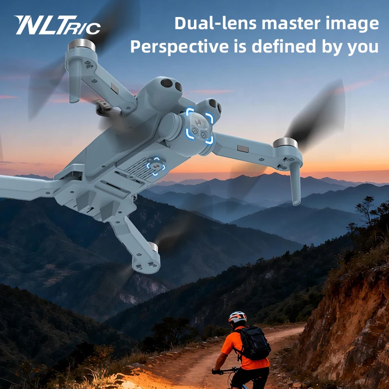 Drone 4K HD WiFi avec Maintien d'Altitude et Batterie 2500mAh