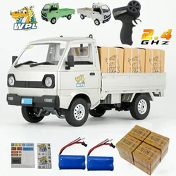 Voiture radiocommandée WPL D12 2WD, avec batterie au Lithium de 2022 mAh, moteur 1000 haute Performance, voiture à dérive pour garçons, cadeaux, nouvelle collection 260 