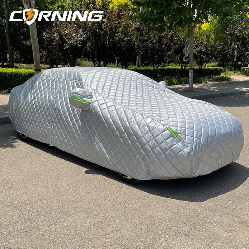 Waterproof Exterior Car Winter Cover Cotton Thickened Protection Full