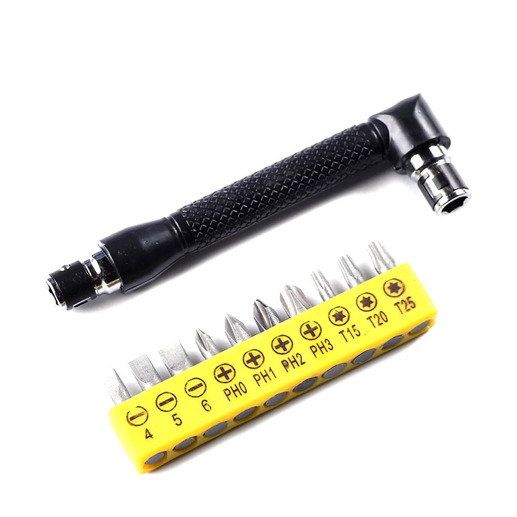 

L-shape Wrench Set 10pcs Screw Driver Bits Double Head Screwdriver Rotating Hand Tools Kit