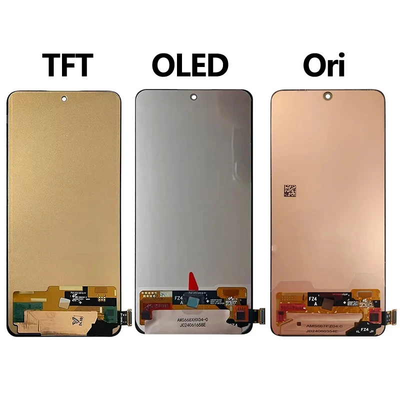 Display LCD Per Xiaomi Redmi Note 14 4G - Schermo Di Ricambio Con Cornice Nera E Strumenti