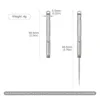 1pc Titanium Alloy Toothpick Key Chain Accessories Fruit Stick Toothpick Holder Portable Outdoor EDC Tool 4