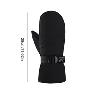 Ski Mittens Waterproof Snow Gloves Windproof Cycling Gloves Snowboard Gloves Cold Weather Gloves for Men & Women 6