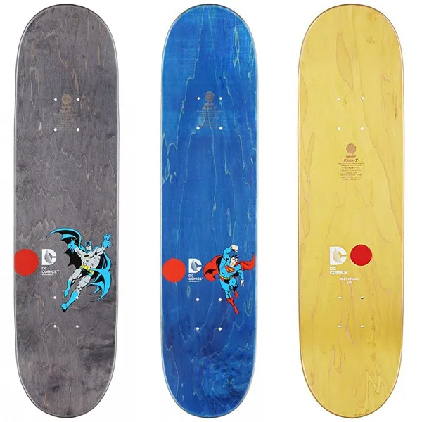 

double kick tail skateboard deck 31*8 inch 8.25 inch 7 layers canandian maples deck cold press pro quality adult deck factory