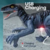 Sinovan Remote Control Dinosaur Toys for Kids, 2.4GHz Robot Walking Dinosaur Toys, Simulation Velociraptor, Gifts for Boys 3-5 4