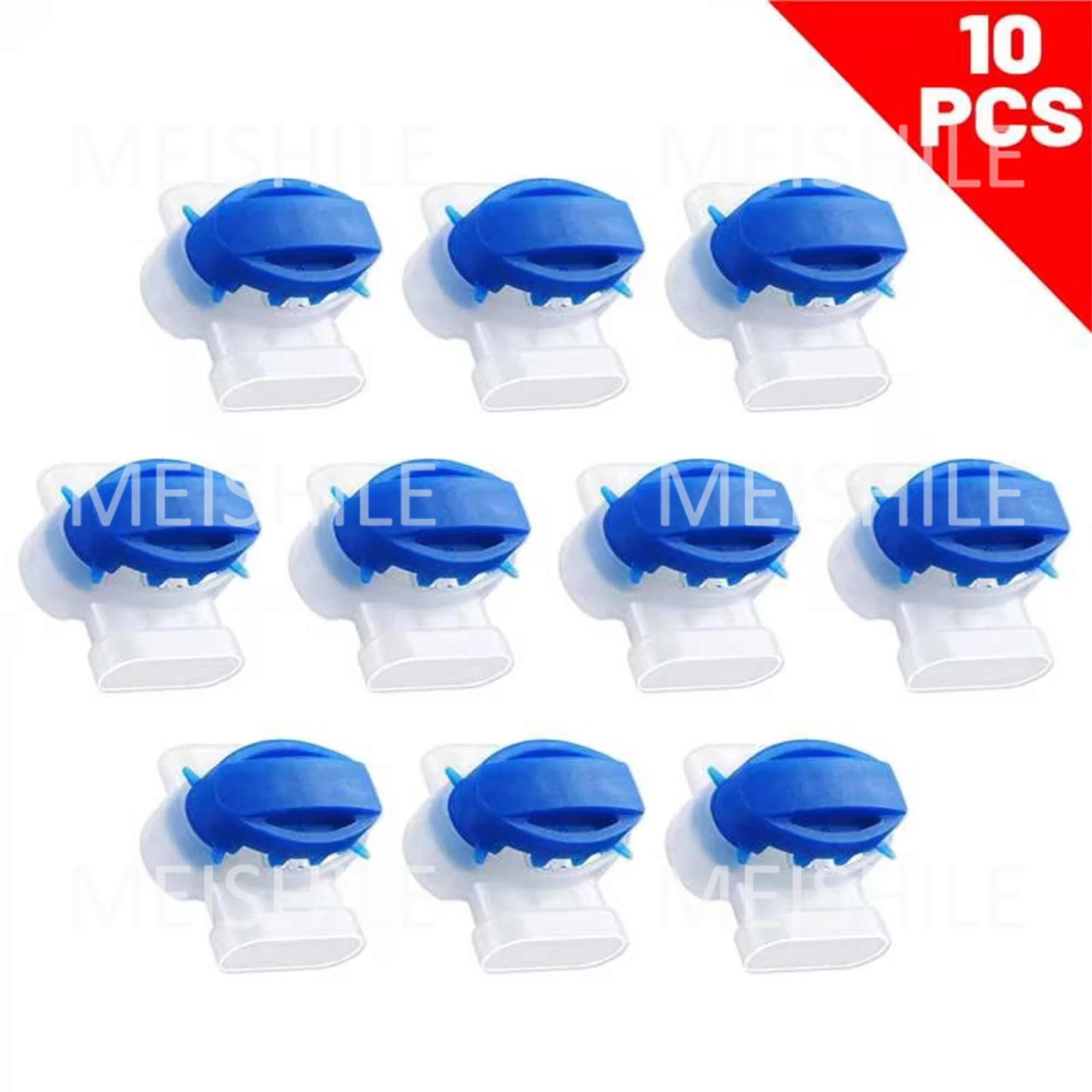 10pcs Multifunction Waterproof Gel Connector Terminal 3 pin Electrical IDC 314 Wire Connectors Robotic Lawn Mower Connectors
