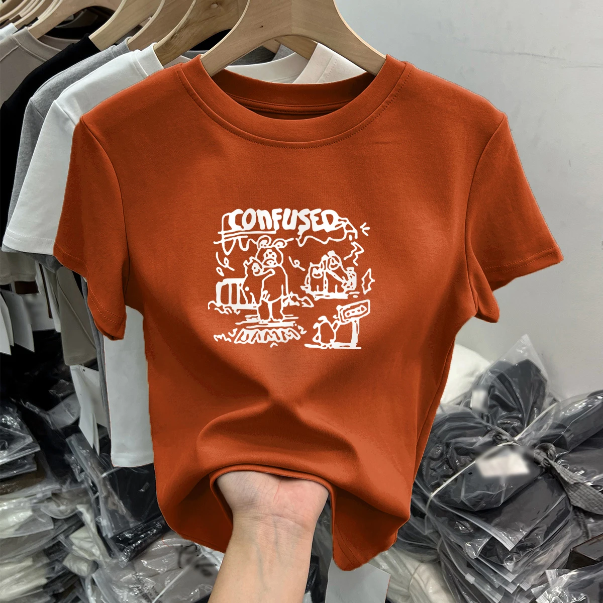 Orange [alphabet piggy white]