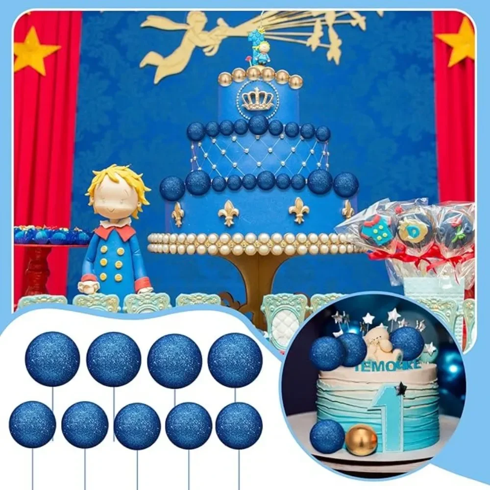 Bestel Cupcaketoppers Discoballen 10 stuks voor slechts € 5,50