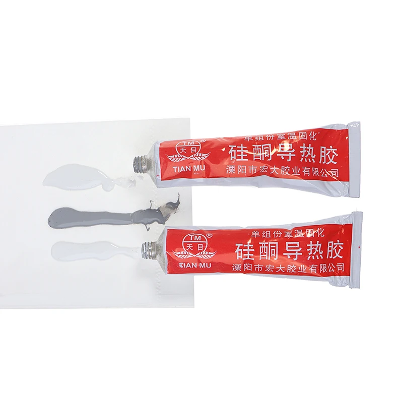 60g Heat Conduction Silicon Grease Paste Glue Adhesive Graphics Card Light Box LED Heat Dissipation Silicone Rubber