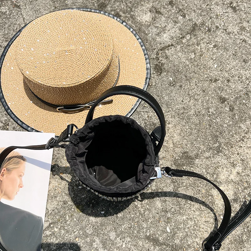 Women's Handbag Shoulder Messenger Bag Dinner Party Bling PurseCrystal Shiny Rhinestone Diamond Evening Clutch Bag Bucket Bags