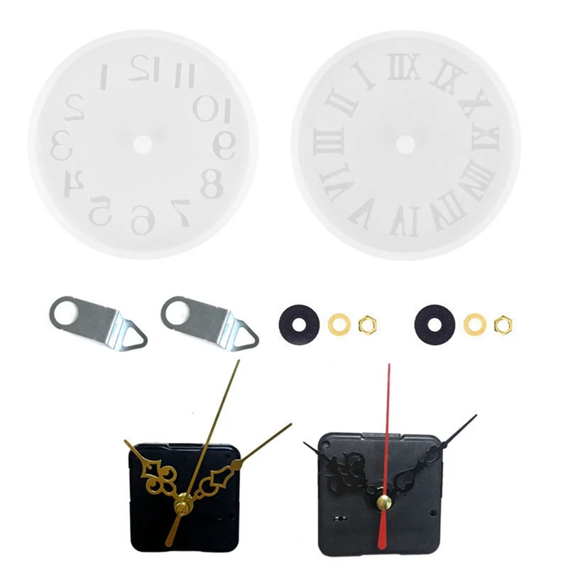 

Clock Movement Mechanism DIY Repair Parts Replacement With 2 Pairs Of Hands Wall Miniature Clock Movements Mechanism