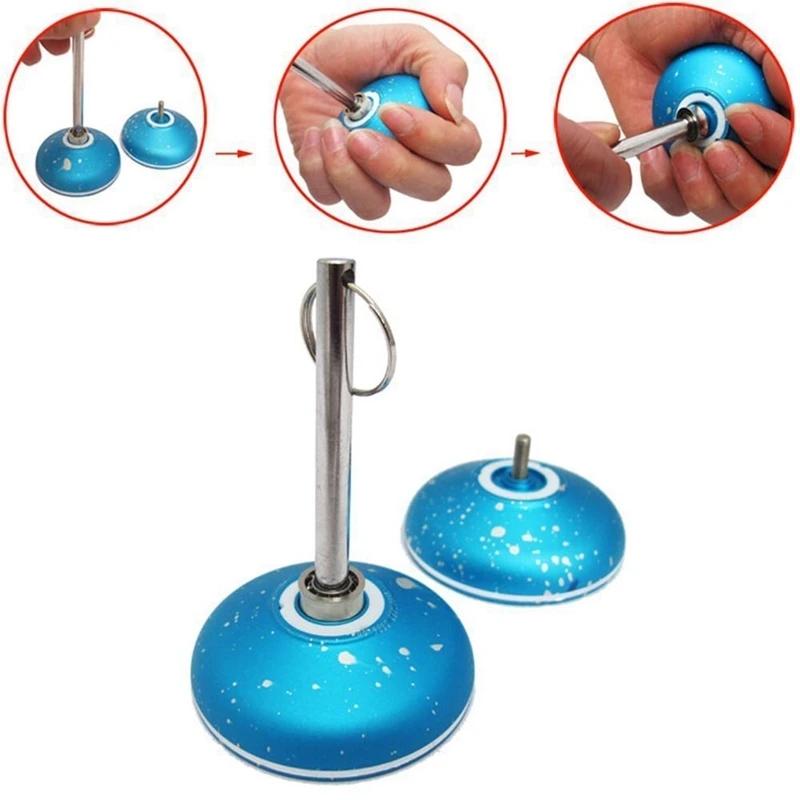 Metal YoYo Ball Parts 15Pcs/Bag UR188 Yoyo Bearing Yoyo Nylon String Rope Yoyo Bearing Remover Removal Tool yoyo ball yoyo string For Yoyo Ball Toy