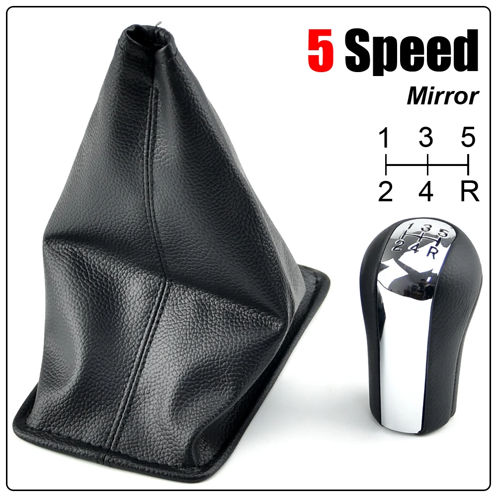 5 6-Gang-Schaltknaufhebel Shifter Stick Gaiter Boot Cover für Toyota Corolla 1998–2003 AYGO Verso RAV4 YARIS VITZ – Detail 8