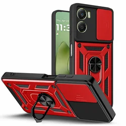 Durable Camera Protect Case with Enhanced Shock Absorption and Scratch Resistance for Motorola Moto G15 Power (Red)