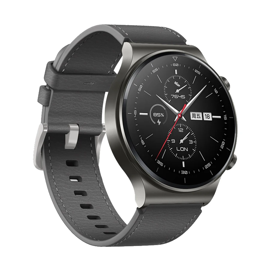 Official Leather Strap for Smartwatch, 22mm Watchband Bracelet