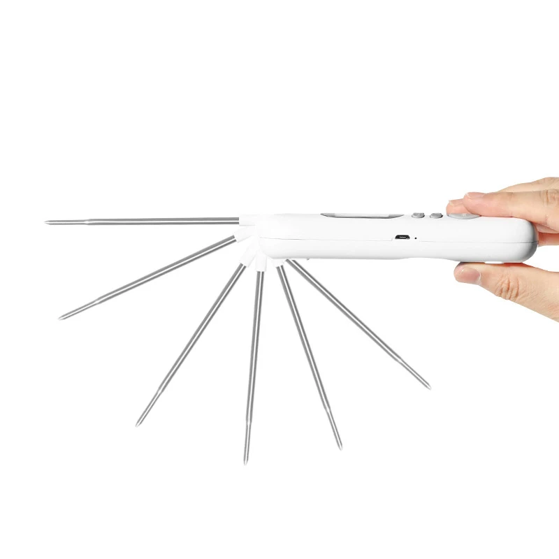 Rechargeable Food Thermometer BBQ Cooking Food Temperature Measure Tools Meat Thermometer Baking Oven Thermometer with Probe 5