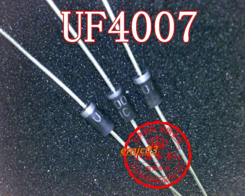 

10 шт. UF4007 1A/1000V