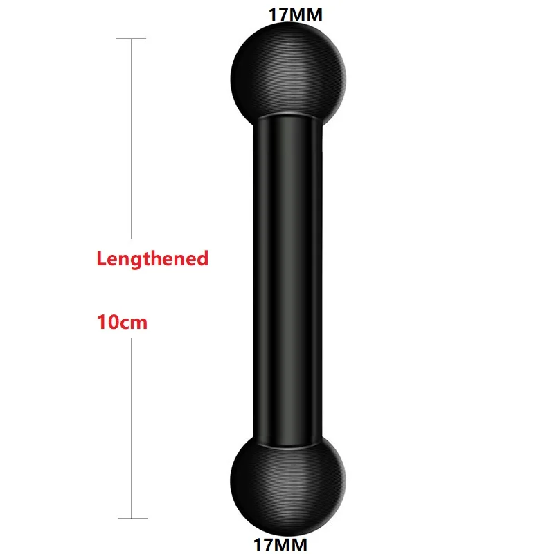 Ball Mount Adapter Double Ball Mount Adapter 1 Inch To 25mm/17mm/20mm Composite Extension Ball For Standard Dual Socket Mount Accessroeies