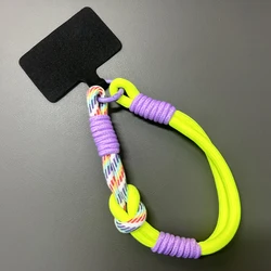 Korean Cute Knot Portable Anti - Loss Colorful Rope Hand Bracelet Chain (8)