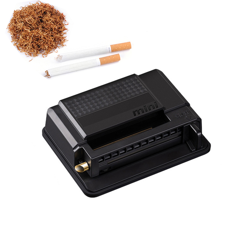 8mm Household Cigarette Rolling Machine Quick Cigarette Maker Tube Filling Stuffing Manual Tobacco Roller Smoking Accessories