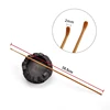 5/10Pcs Bamboo Spoon Ear Pick Tool Polishing Round Bamboo Handle Ear Cleaner Ear Clearner Tools Kit 6