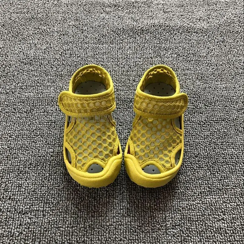 Baby Boys Girl Summer Mesh Sandals Breathable Anti-slip