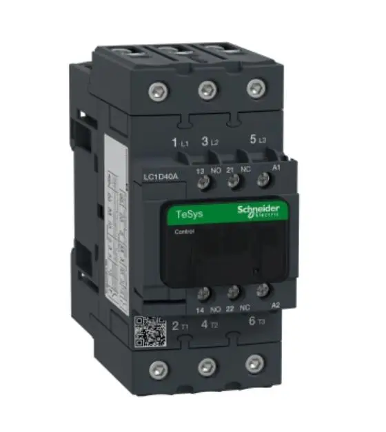 

LC1-D40AF7 LC1D40AF7 TeSys D-контактор 3P(3 Нет)-AC-3 - 40 A - 110 В переменного тока 50/60 Гц катушки