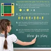 Four-Sided Flip Card Games Intellectual Educational Game Box Dice Toys Parent-Child Games Shut Wooden Number Game Board Games 6