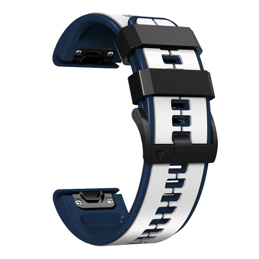 Soft Silicone Smartwatch Wristband Bracelet - 22mm & 26mm Watch Strap
