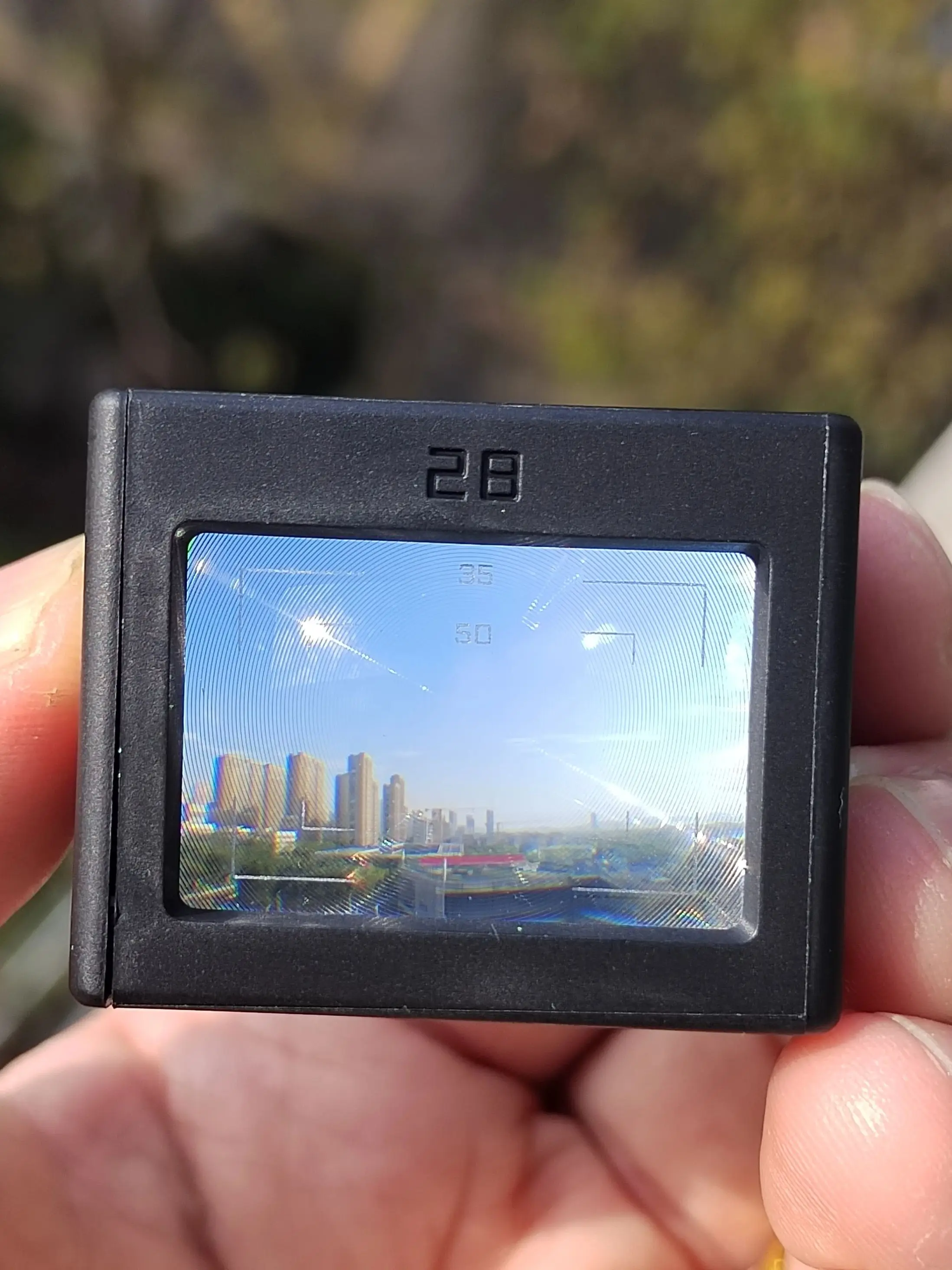 Description Picture 4 of item28mm(35mm/50mm) Optical Waist Level Viewfinder
