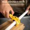 Deli Pipe Cutter, 6-70mm Tubing Cutter, PVC Pipe Cutter Heavy Duty Conduit Cutter for Thin Copper PVC Aluminum Pipes Brass Pipe 5