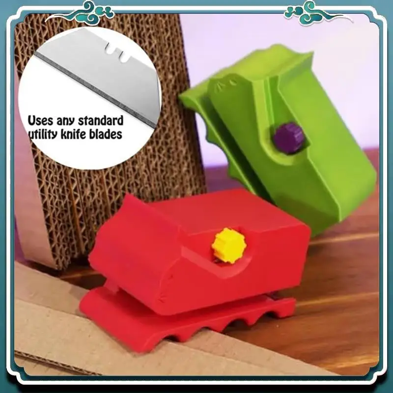 Premium Cardboard Cutter For Cat Scratchers,3D Printed Handheld Cardboard Cutter Recycle Tool,DIY Cat Scratchers Strip