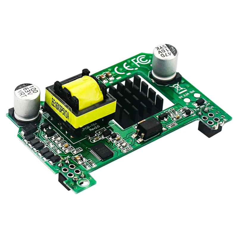 

For Raspberry Pi PoE HAT 5V2A Active Power over Ethernet HAT with Heatsink for Raspberry Pi 4 Model B/3B+