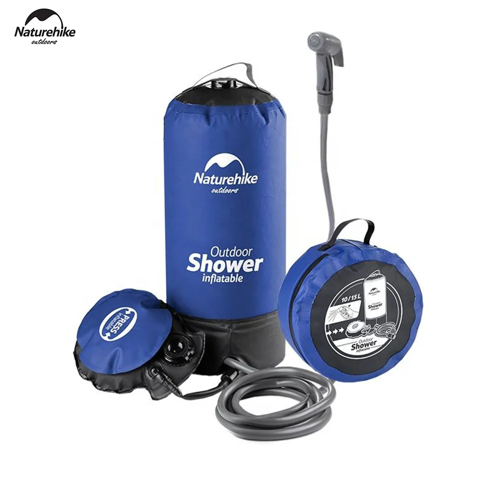 

Naturehike Camping Shower Footpress Multi-function Outdoor portable pump pressure shower