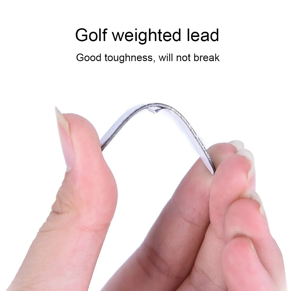 

10Pcs /Lot Lead Tapes Add Weight for Golf Club Accessaries Tennis Racket Iron Putter Golf Training Aids Weighted Lead Tapes