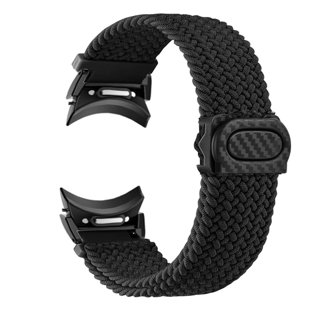 

No Gaps Braided Band For Samsung Galaxy Watch 6 4 Classic/5 Pro/44mm 40mm 47mm 43mm 45mm 46 Nylon Bracelet Galaxy watch 6 strap