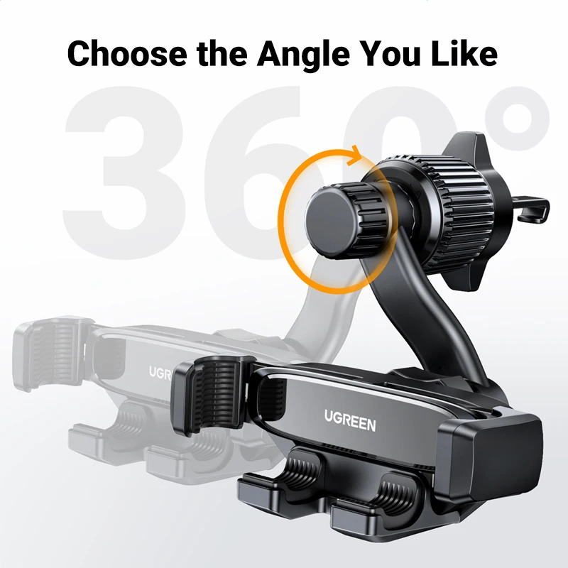UGREEN Car Phone Holder Gravity Car Phone Stand 360°Rotation For iPhone 15 14 13 Pro Max Xiaomi Samsung Air Vent Phone Holder