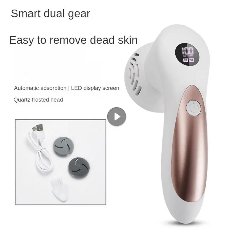 

Electric Pedicure Peeling Skin Care Rechargeable Vacuum Cleaner Foot Grinder Electric Skincare Tools Waterproof Digital Display