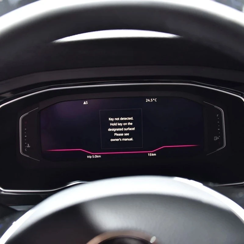 

Для Volkswagen Tiguan 2019 2020 2021, защитная пленка для экрана приборной панели из закаленного стекла, пленка для экрана приборной панели с защитой от царапин