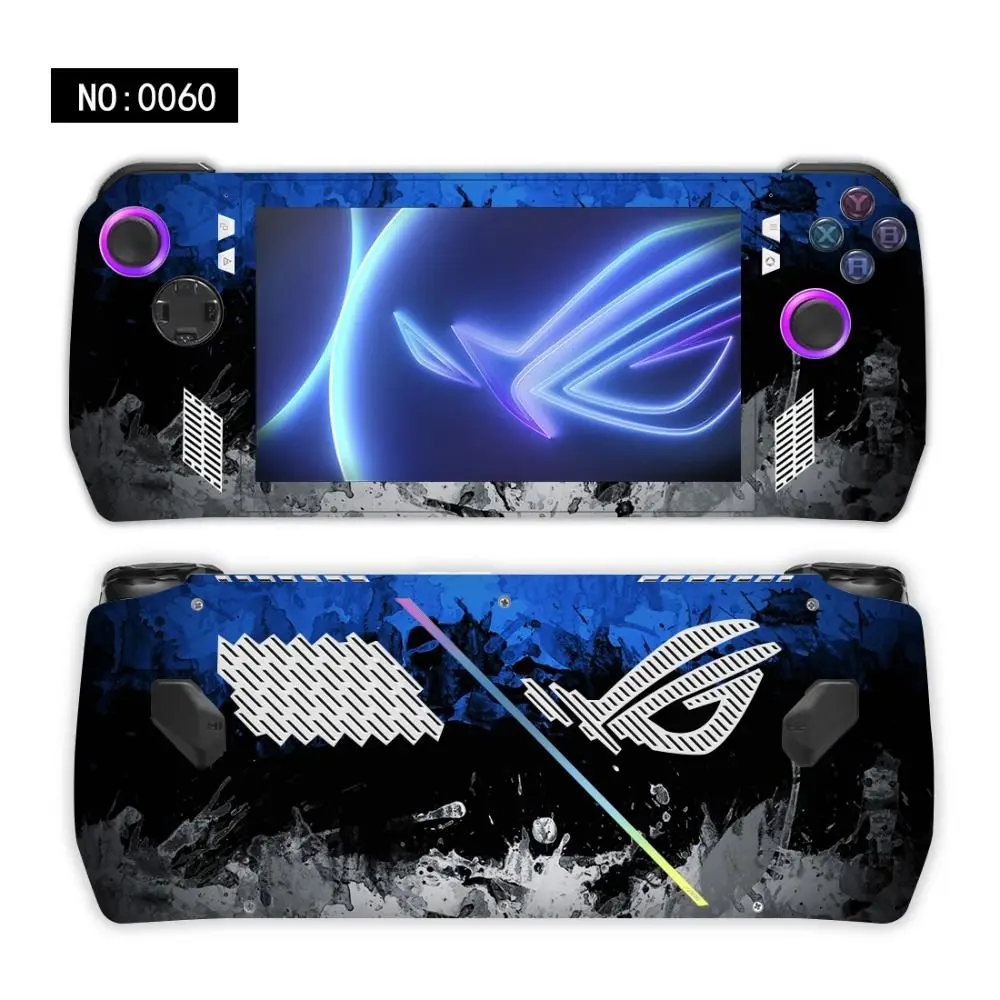 Accessori per giochi in pelle per console portatile anti-impronte Adesivo resistente ai graffi Modelli multipli opachi per ASUS ROG Ally