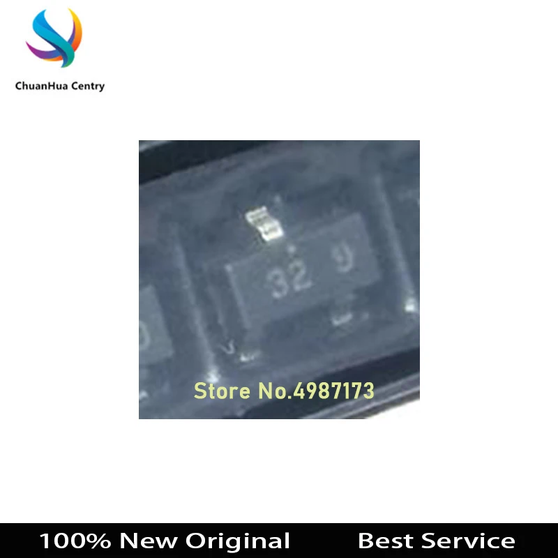 

100 шт./партия MMBD1403 32 SOT23 100% новая Оригинальная фотография