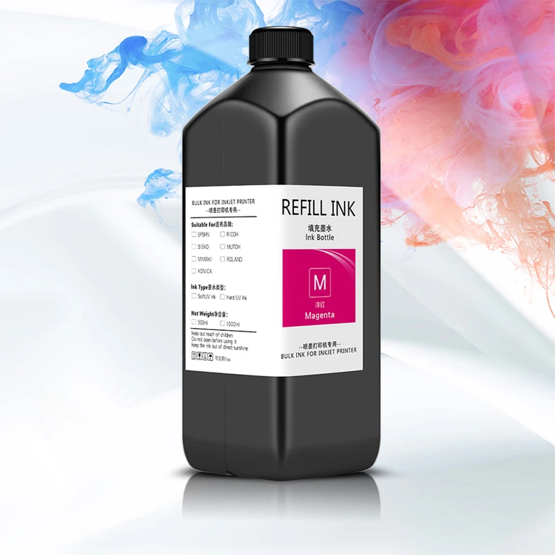 Tinta uv Dura para Epson Inkjet de Impressão Grande Formato L805 L1800 R290 1390 7800 7880 Tx800 Xp600 Xp300 Dx4 Dx5 Dx6 Dx7 - Imagem 2