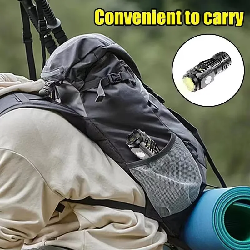 Rechargeable Flashlight Batteries Torch Light Tactical Flashlights High Power Led Flashlight Tiki Super Powerful Flashlights