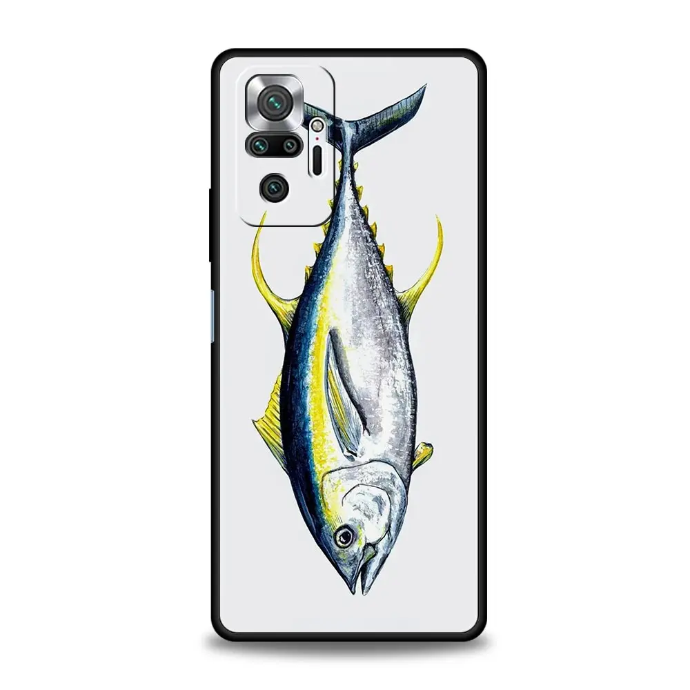 Bluefin Tuna Soft TPU Phone Case Cover