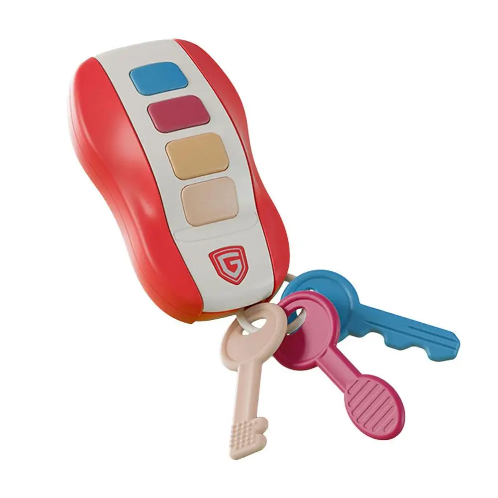 Car Key Toy Fake Car Key For Toddlers Musical Smart Remote Car Key