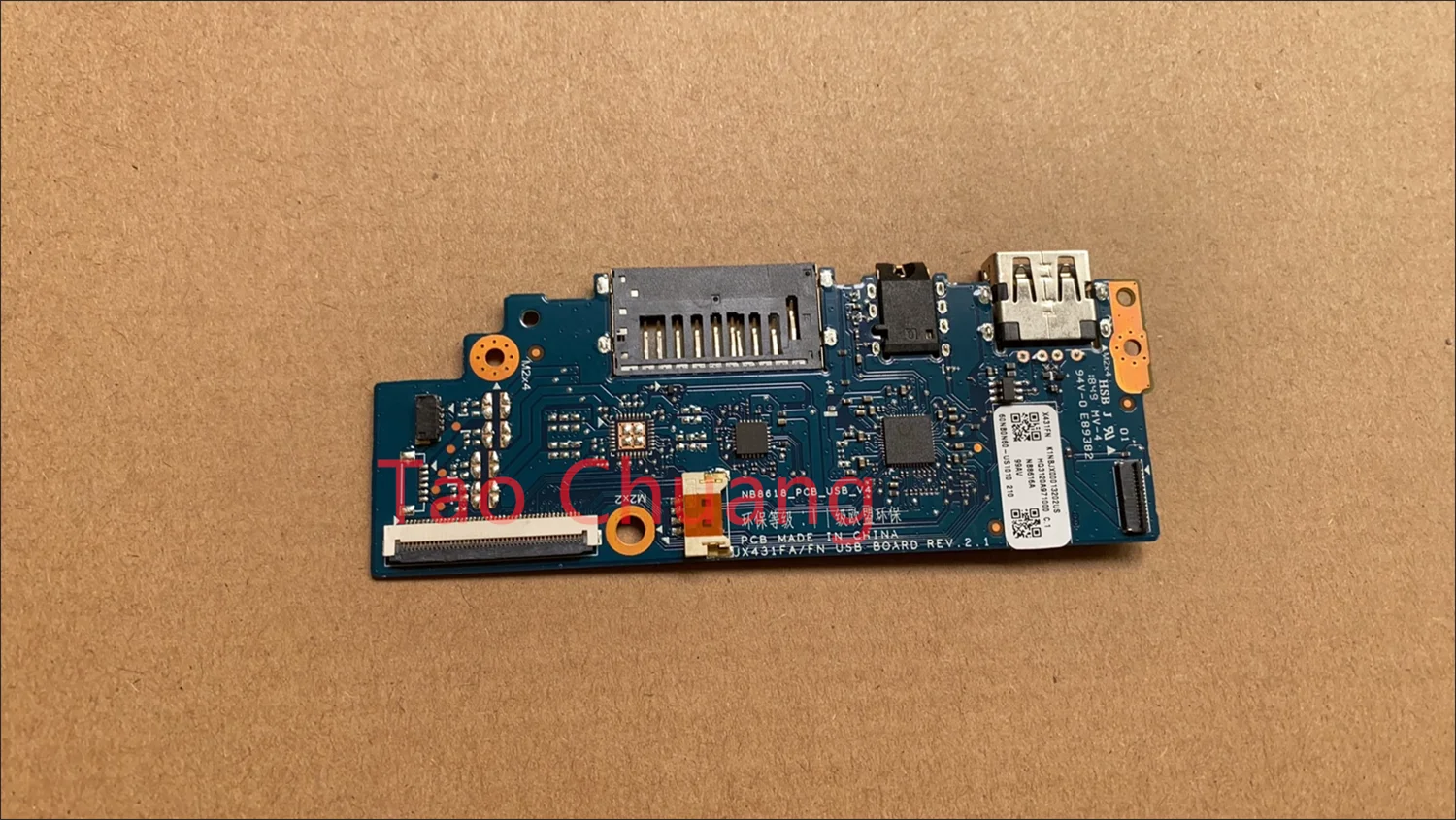 

FOR Asus UX431DA UX431DL UX431FAC UX431FLC UX431FA UX431FN Reader Audio USB Board