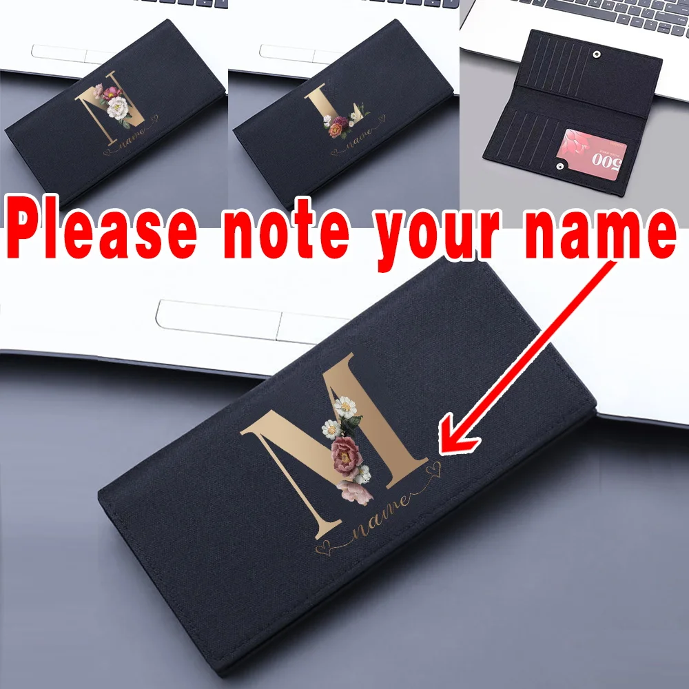 

Customize Any Name Wallet Men Vintage Coin Pocket Slim Male Purses Money Credit Card Holders Letter Wallets for Women Money Bag