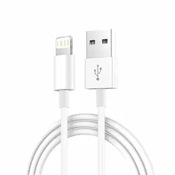 Premium Lightning Charge Cable - USB A to Lightning, Fast Charging, Multiple Lengths - 3m (White 3pcs)